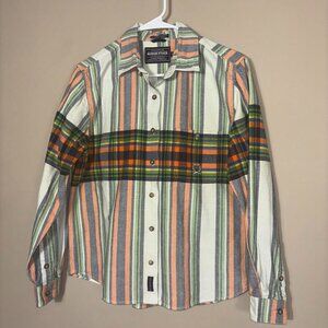 Rough Stock by Panhandle Slim Multicolor Striped Western Shirt - Size M